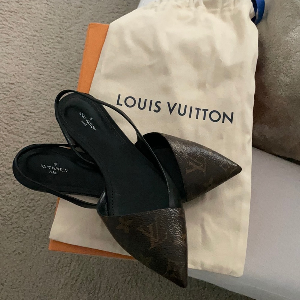 Louis Vuitton ballerina flats size 39